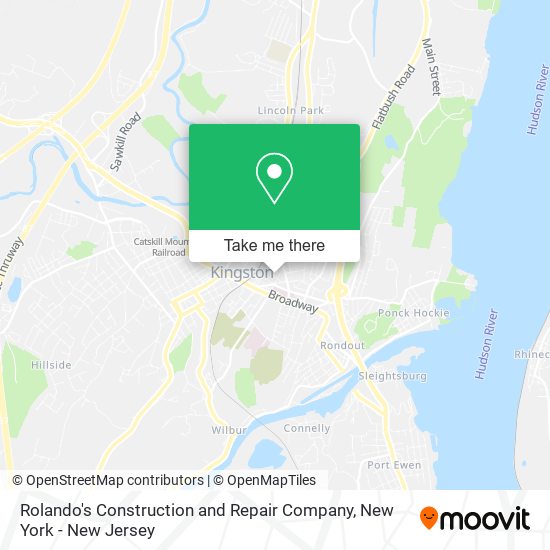 Rolando's Construction and Repair Company map