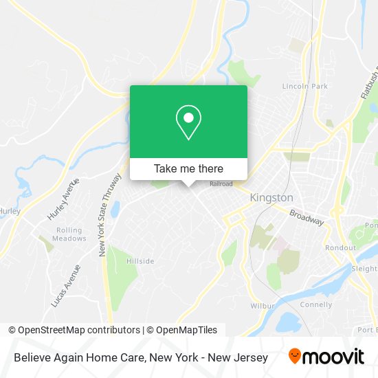 Believe Again Home Care map