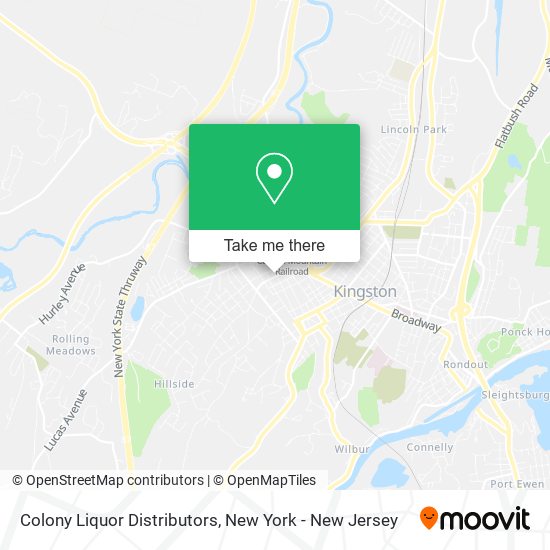 Mapa de Colony Liquor Distributors