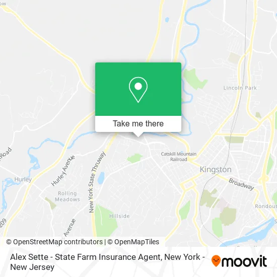 Alex Sette - State Farm Insurance Agent map
