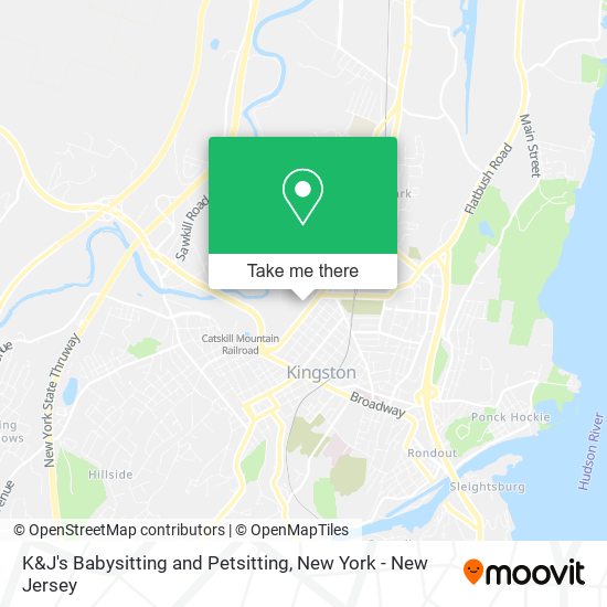 Mapa de K&J's Babysitting and Petsitting