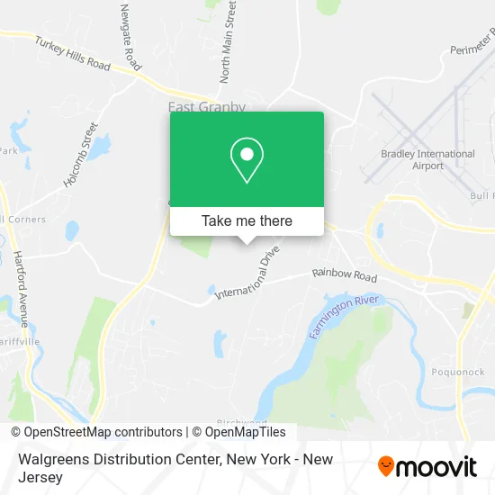 Walgreens Distribution Center map