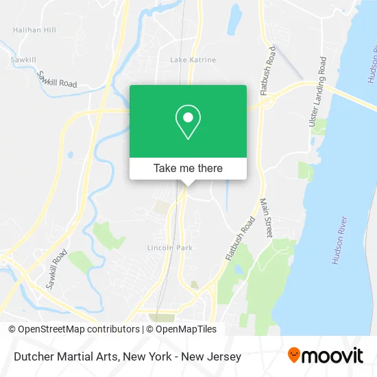 Dutcher Martial Arts map