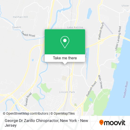 George Dr Zarillo Chiropractor map