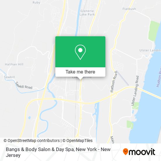 Mapa de Bangs & Body Salon & Day Spa