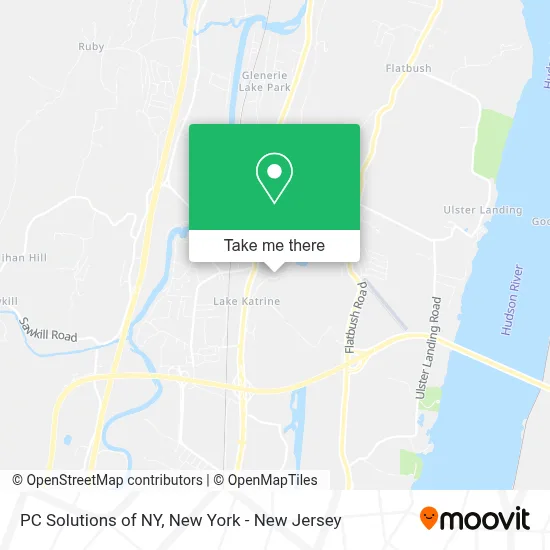 PC Solutions of NY map