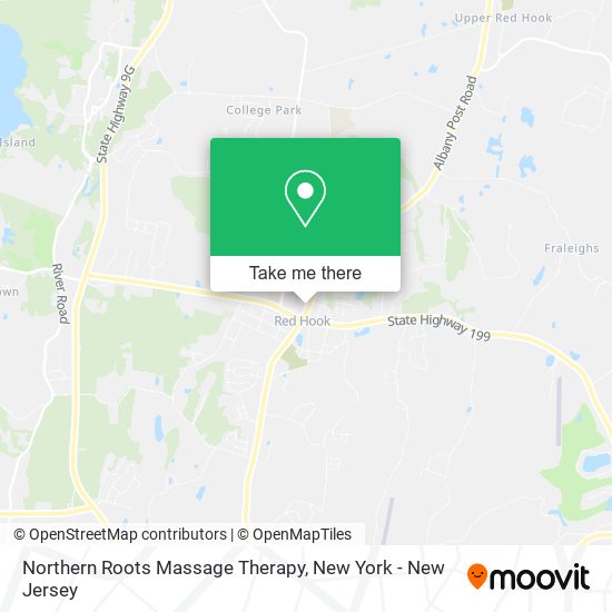 Northern Roots Massage Therapy map