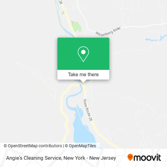 Angie's Cleaning Service map