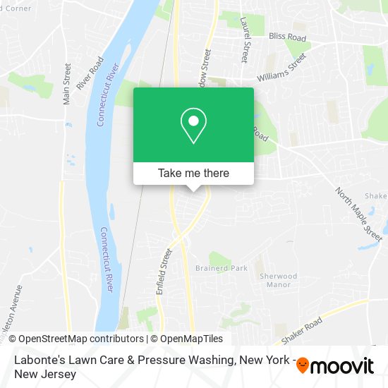 Mapa de Labonte's Lawn Care & Pressure Washing