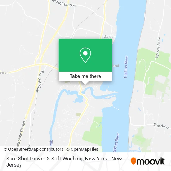 Sure Shot Power & Soft Washing map