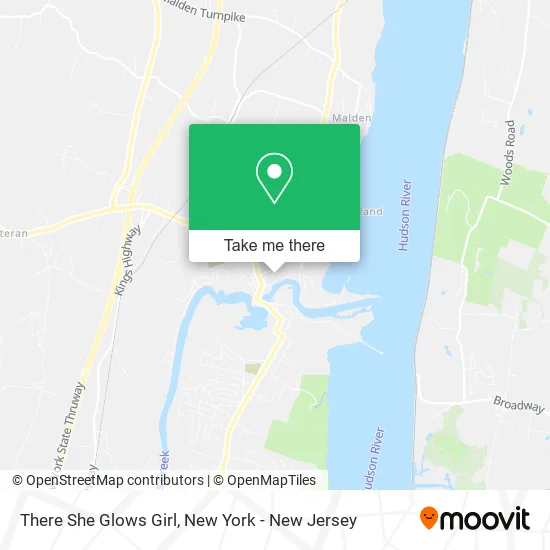 There She Glows Girl map