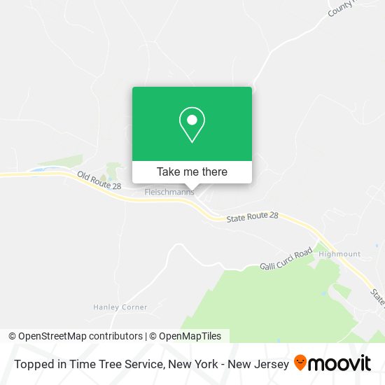 Mapa de Topped in Time Tree Service