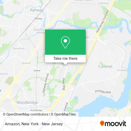 Amazon map