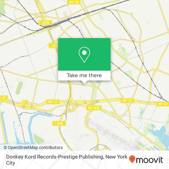 Donkey Kord Records-Prestige Publishing map