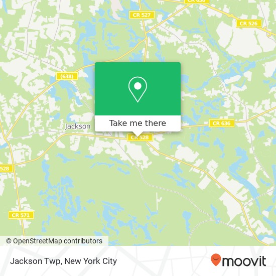 Mapa de Jackson Twp
