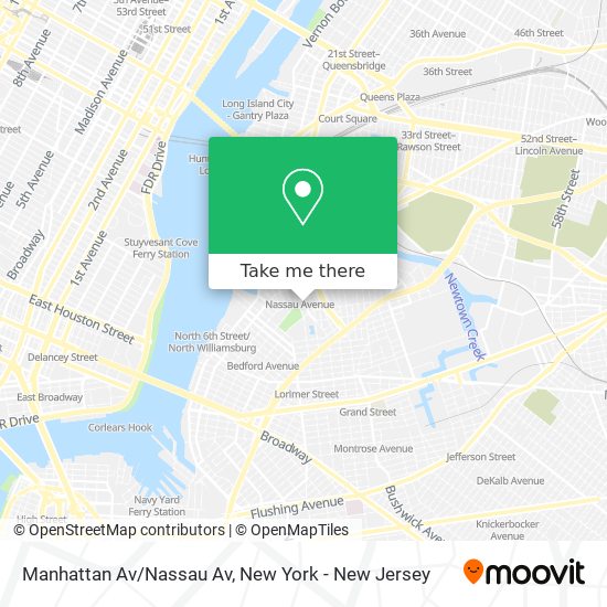 Manhattan Av/Nassau Av map