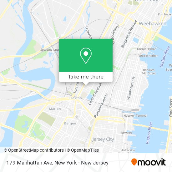 Mapa de 179 Manhattan Ave