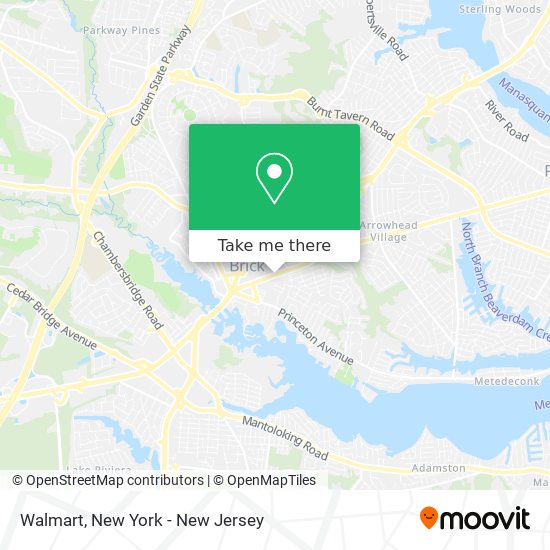 Walmart map