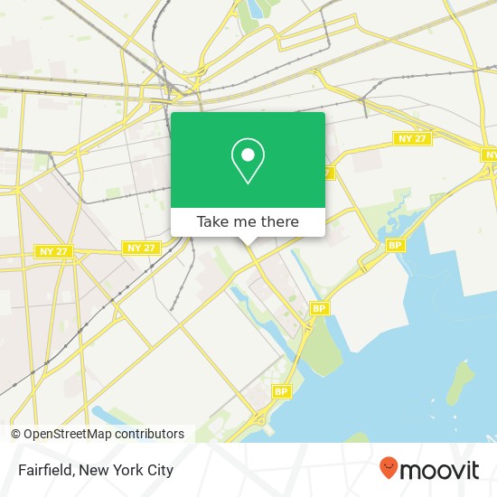 Mapa de Fairfield