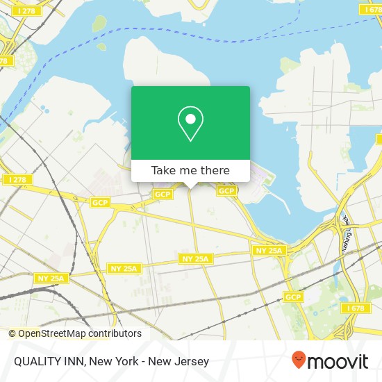 QUALITY INN map