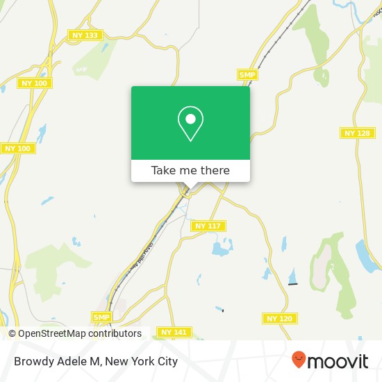 Mapa de Browdy Adele M