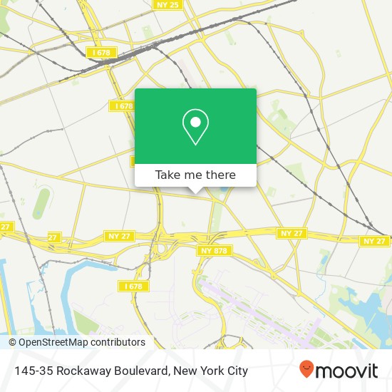 Mapa de 145-35 Rockaway Boulevard