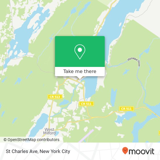 Mapa de St Charles Ave