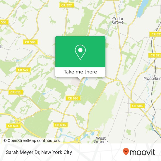 Sarah Meyer Dr map