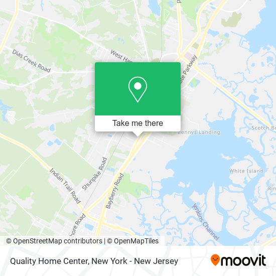 Quality Home Center map