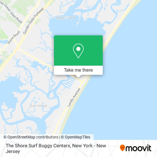 Mapa de The Shore Surf Buggy Centers