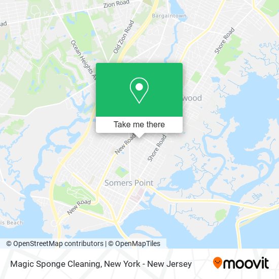 Mapa de Magic Sponge Cleaning