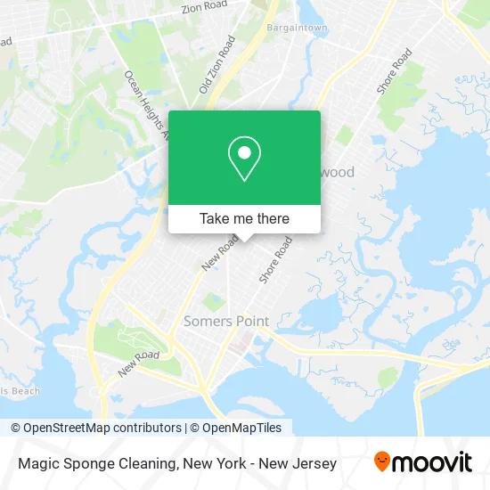 Magic Sponge Cleaning map