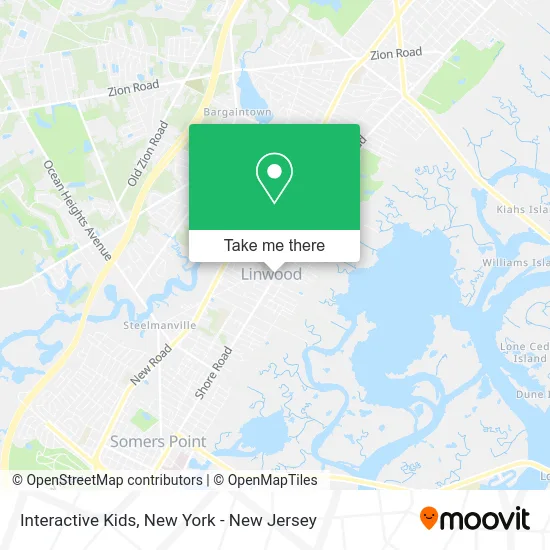 Interactive Kids map