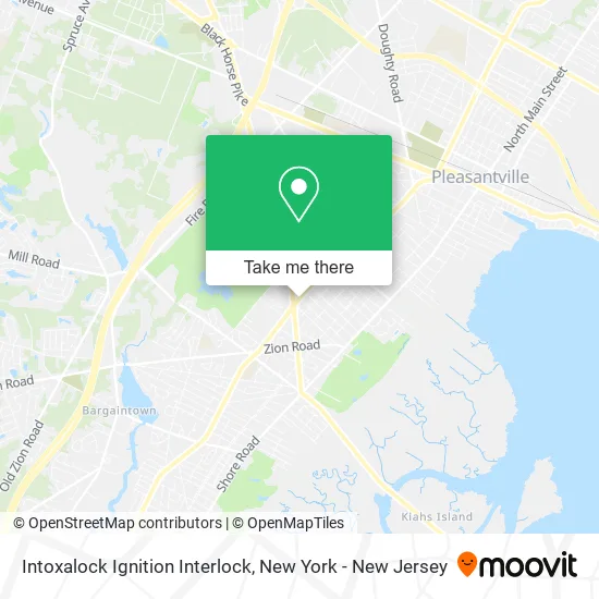 Intoxalock Ignition Interlock map