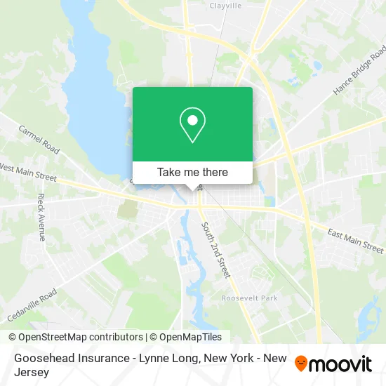 Goosehead Insurance - Lynne Long map