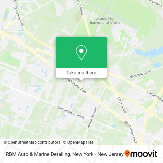 RBM Auto & Marine Detailing map