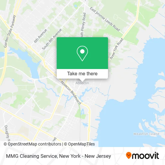 MMG Cleaning Service map