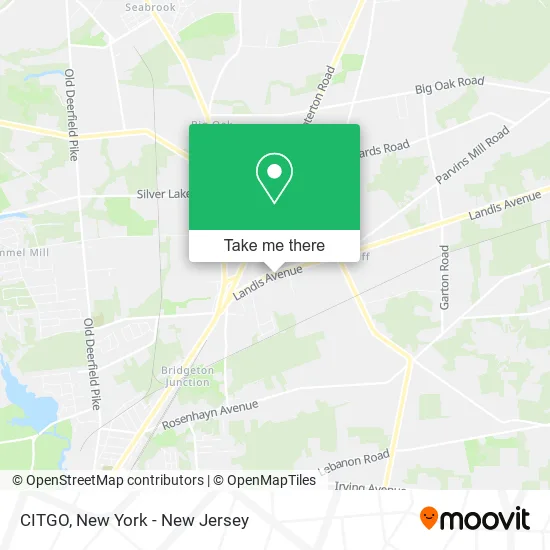 CITGO map