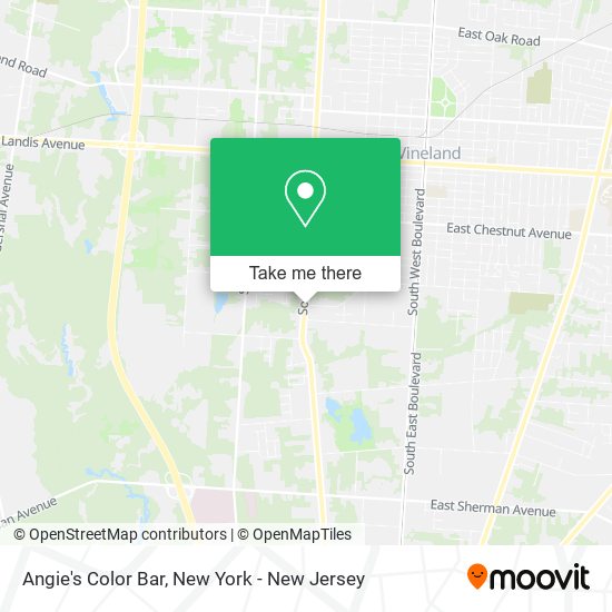 Angie's Color Bar map