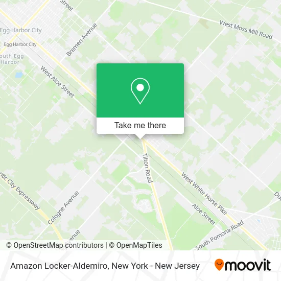Amazon Locker-Aldemiro map