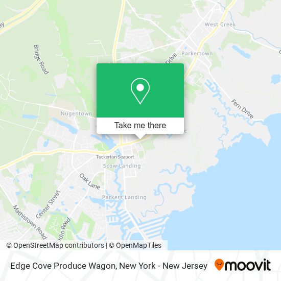 Mapa de Edge Cove Produce Wagon