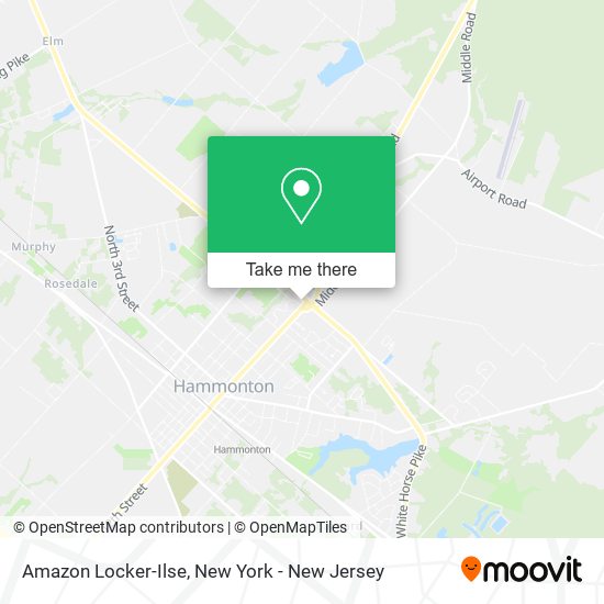 Mapa de Amazon Locker-Ilse