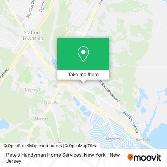 Pete's Handyman Home Services map