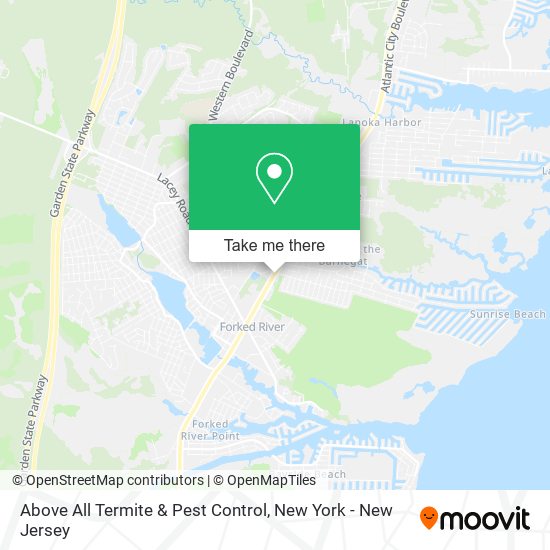 Above All Termite & Pest Control map