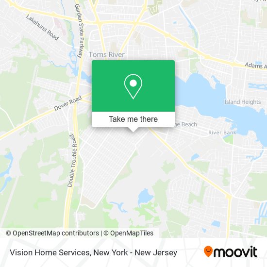 Mapa de Vision Home Services