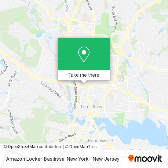 Amazon Locker-Basilissa map