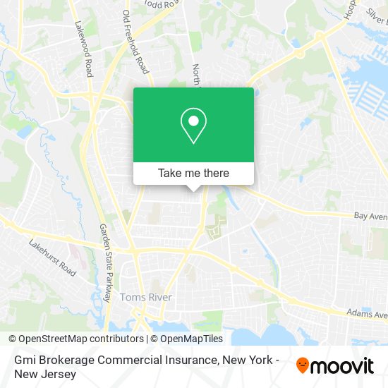 Mapa de Gmi Brokerage Commercial Insurance