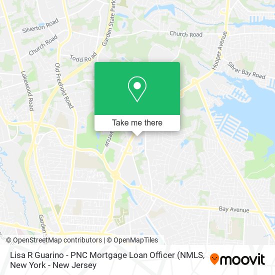 Mapa de Lisa R Guarino - PNC Mortgage Loan Officer