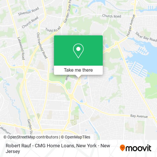Mapa de Robert Rauf - CMG Home Loans