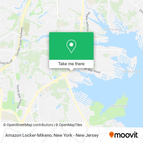 Mapa de Amazon Locker-Mikeno